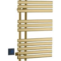 Электрический полотенцесушитель Boheme Venturo 723-MG Золото матовое — фото 1, Электрические полотенцесушители