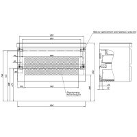 Тумба под раковину Aquanet Вега 100 329599 подвесная Мисти грин — фото 21, Тумбы под раковину