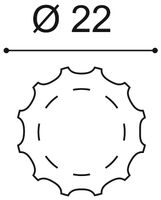 Колонна Orac Decor K1002 220x1995x220 мм — фото 4, Колонны