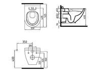 Товар: Унитаз биде Bien Harmony HRKA052N5VE0W5000 подвесной со смесителем с сиденьем Микролифт - фото 2 Унитаз биде Bien Harmony HRKA052N5VE0W5000 подвесной со смесителем с сиденьем Микролифт — фото 2, Унитазы