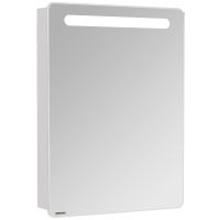 Зеркальный шкаф Aquaton Америна 60 R 1A135302AM01R с подсветкой Белый — фото 1, Зеркальные шкафы в ванную