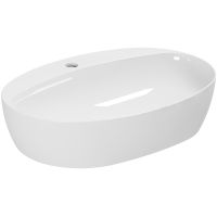 Раковина Azzurra Elegance Circle 60 ELLA060420CMBI/(ECI60M bi)*1 Белая — фото 1, Раковины