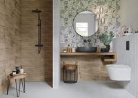 Керамическая плитка Gracia Ceramica Supreme серая 01 настенная 25x60 см — фото 5, Керамическая плитка