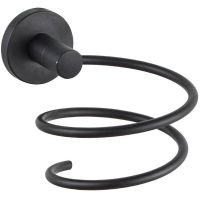 Держатель для фена D-Lin D234111 Черный матовый — фото 1, Держатели для фена