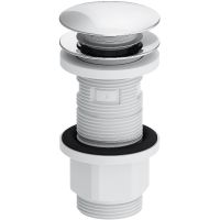 Донный клапан Damixa Option 210600000 click-clack Хром — фото 1, Донные клапаны