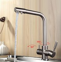 Смеситель для кухни Frap H52 F4352-5 Сатин — фото 4, Смесители для кухни