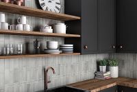 Керамическая плитка Equipe Magma Grey Stone 24960 настенная 6,5х20 см — фото 2, Керамическая плитка