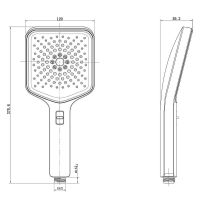 Товар: Душевая система Vincea Inspire VSFW-433TI4CH с термостатом Хром - фото 18 Душевая система Vincea Inspire VSFW-433TI4CH с термостатом Хром — фото 18, Встраиваемые душевые комплекты