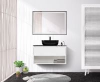 Тумба под раковину BelBagno Kraft 90 KRAFT-900-1C-SO-BO подвесная Bianco Opaco — фото 14, Тумбы под раковину