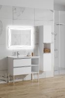 Товар: Тумба с раковиной SanVit Стрит-4 L/R kstreet4090 в цвете Ral Белый глянец - фото 3 Тумба с раковиной SanVit Стрит-4 L/R kstreet4090 в цвете Ral Белый глянец — фото 3, Мебель для ванной