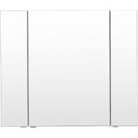 Зеркальный шкаф Aquanet Алвита New 90 303895 Серый матовый — фото 3, Зеркальные шкафы в ванную