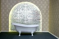 Ванна из искусственного камня Aqua de Marco Edelweis 165х77 1170WWEDE без гидромассажа — фото 2, Ванны из искусственного камня