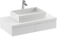 Раковина-чаша Ravak Formy 01 60 D XJL01260000 Белая — фото 2, Раковины накладные