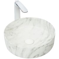 Раковина-чаша WeltWasser Elbach 3134 M820 35 10000004541 Мрамор — фото 1, Раковины накладные