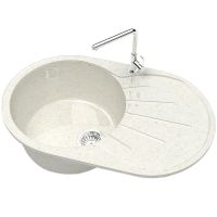 Кухонная мойка Bergg Z110 B110Q007 Хлопок — фото 1, Кухонные мойки