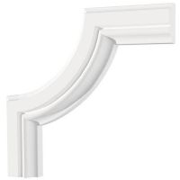 Декоративный уголок Decor-Dizayn C1 DD603 150x32x10 мм — фото 1, Декоративные элементы