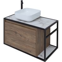 Товар: Тумба под раковину Aquanet Nova Lite Loft 90L 261660 подвесная Дуб рустикальный - фото 5 Тумба под раковину Aquanet Nova Lite Loft 90L 261660 подвесная Дуб рустикальный — фото 5, Тумбы под раковину