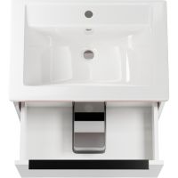 Товар: Тумба под раковину WellWant Bello 60 WWTRN0611PW подвесная Белая - фото 4 Тумба под раковину WellWant Bello 60 WWTRN0611PW подвесная Белая — фото 4, Мебель для ванной