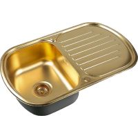 Кухонная мойка ZorG Bronze Штам SZR 7749 BRONZE Бронза — фото 1, Кухонные мойки