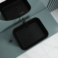 Раковина-чаша Esbano Astanes-N 50 ESRNASTANMB Черная матовая — фото 3, Раковины