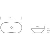 Товар: Раковина-чаша Ceruttispa 67 CR7031 СТ9582 Белая - фото 3 Раковина-чаша Ceruttispa 67 CR7031 СТ9582 Белая — фото 3, Раковины накладные