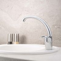 Смеситель для кухни Ростовская Мануфактура Сантехники SL52-011F Хром — фото 3, Смесители