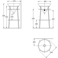 Товар: Консоль под раковину Kerama Marazzi Cono CO.44\WHT.M Белая матовая - фото 5 Консоль под раковину Kerama Marazzi Cono CO.44\WHT.M Белая матовая — фото 5, Мебель для ванной