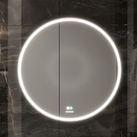 Товар: Зеркало Laparet Electra 70 electra.D70 с подсветкой с сенсорным выключателем и подогревом - фото 4 Зеркало Laparet Electra 70 electra.D70 с подсветкой с сенсорным выключателем и подогревом — фото 4, Мебель для ванной