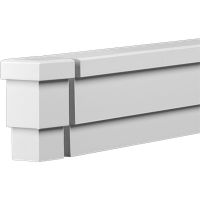 Торцевой элемент Европласт 4.34.132 59x112x59 мм — фото 1, Фасадный декор