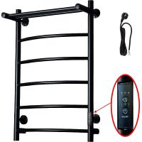 Электрический полотенцесушитель Тругор ПЭК 5П СП 80x50 с полкой Черный — фото 1, товары