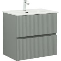 Тумба под раковину Aquanet Джейн 70 313317 подвесная Мисти грин