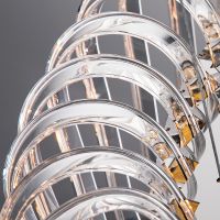 Люстра Divinare Megan 7568/02 LM-9 Прозрачная Хром — фото 3, Люстры