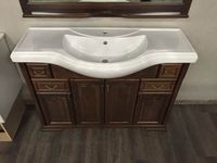 Товар: Тумба под раковину Opadiris Риспекто 120 Z0000009574 Орех антикварный ручки Бронза - фото 2 Тумба под раковину Opadiris Риспекто 120 Z0000009574 Орех антикварный ручки Бронза — фото 2, Мебель для ванной