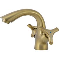 Товар: Смеситель для раковины Kaiser Trio 57011-1 Бронза - фото 2 Смеситель для раковины Kaiser Trio 57011-1 Бронза — фото 2, Смесители