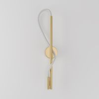 Товар: Настенный светильник Maytoni Modern Tau MOD166WL-L12G3K Белый Золото - фото 3 Настенный светильник Maytoni Modern Tau MOD166WL-L12G3K Белый Золото — фото 3, Светильники