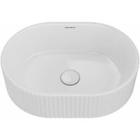 Раковина Kerama Marazzi Artbasin Vento 50 VE.wb.50\WHT Белая глянцевая — фото 1, Раковины накладные