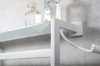 Товар: Электрический полотенцесушитель Black&White Universe N-333W 58х35 333WN с полкой Белый матовый - фото 6 Электрический полотенцесушитель Black&White Universe N-333W 58х35 333WN с полкой Белый матовый — фото 6, Электрические полотенцесушители