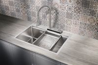 Кухонная мойка Milacio Denia 68 MC.77410 Нержавеющая сталь — фото 5, Кухонные мойки