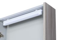 Товар: Зеркальный шкаф Aquaton Сильва 50 L 1A215502SIW6L с подсветкой Дуб фьорд - фото 5 Зеркальный шкаф Aquaton Сильва 50 L 1A215502SIW6L с подсветкой Дуб фьорд — фото 5, Мебель для ванной