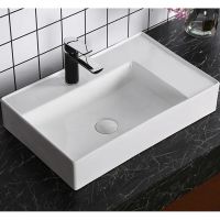 Раковина Ceruttispa 60 CR0017 9863 Белая — фото 1, Раковины накладные