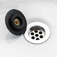 Донный клапан Frap F64 Хром — фото 4, Донные клапаны