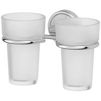 Стакан для зубных щеток FBS Luxia 007 Хром — фото 1, Мыльницы