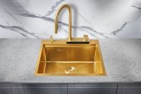 Кухонная мойка Milacio Denia 57 MC.77408 Золото — фото 2, Кухонные мойки