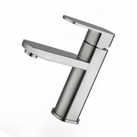 Товар: Смеситель для раковины Frap H805 F10805 Нержавеющая сталь - фото 5 Смеситель для раковины Frap H805 F10805 Нержавеющая сталь — фото 5, Смесители