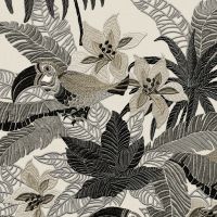 Обои Alessandro Allori Grace 1801-4 Винил на флизелине (1,06*10,05) Серый/Бежевый, Цветы — фото 1, Обои для стен