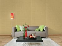 Обои Casadeco Tweed 85472816 Винил на флизелине (0,53*10,05) Оранжевый, Однотонные/Рогожка — фото 2, Обои для стен