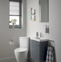 Унитаз компакт Ideal Standard Connect Space E119501 без бачка и сиденья — фото 8, Напольные унитазы