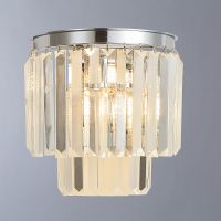 Товар: Настенный светильник Divinare Nova 3001/02 AP-2 Прозрачный Хром - фото 2 Настенный светильник Divinare Nova 3001/02 AP-2 Прозрачный Хром — фото 2, Бра