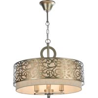 Люстра Maytoni House Venera H260-03-N Льняной Латунь — фото 5, Люстры