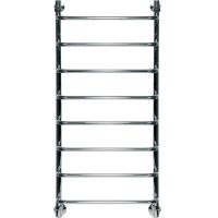 Водяной полотенцесушитель Ника Quadro Л90 120x60 Хром — фото 1, Водяные полотенцесушители